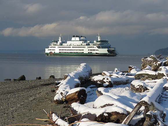 Suquamish Ferry winter