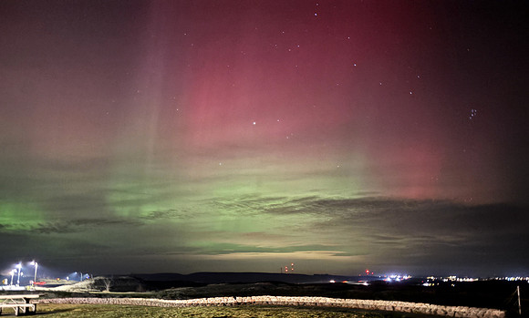 Northern lights in eastern WA 2