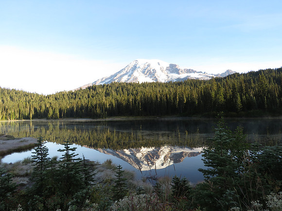 Reflection lakes - Fall Crisp Morn