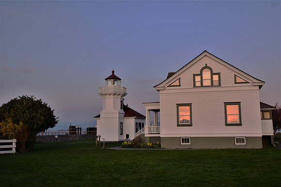 Mukilteo Lighthouse 242 Sunset