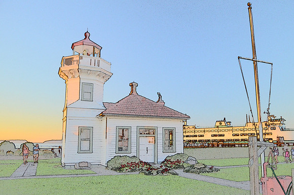 Mukilteo LH 2015   Photo Sketch