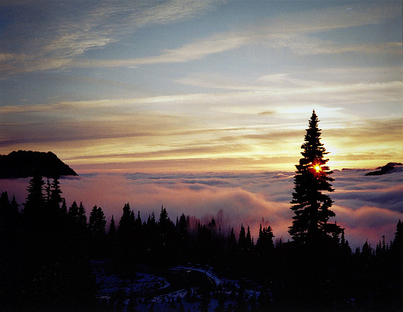 Paradise above the clouds