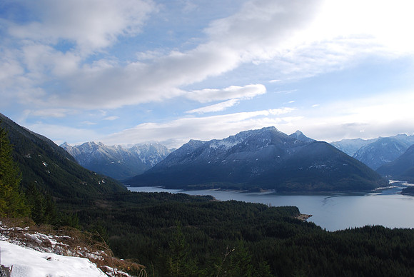 Spada lake on a crisp November Day