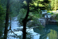 East side of Old Diversion Dam