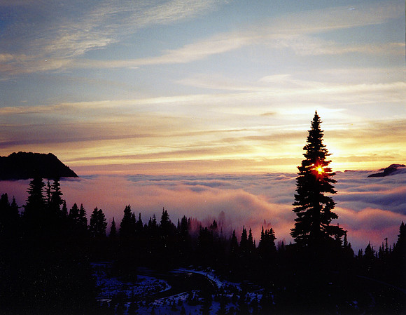 Paradise above the clouds SKIES