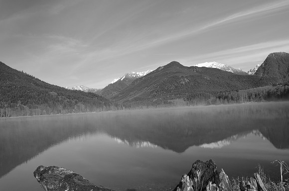Spada Lake BW