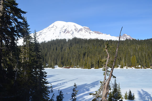 Winter- reflection Lakes