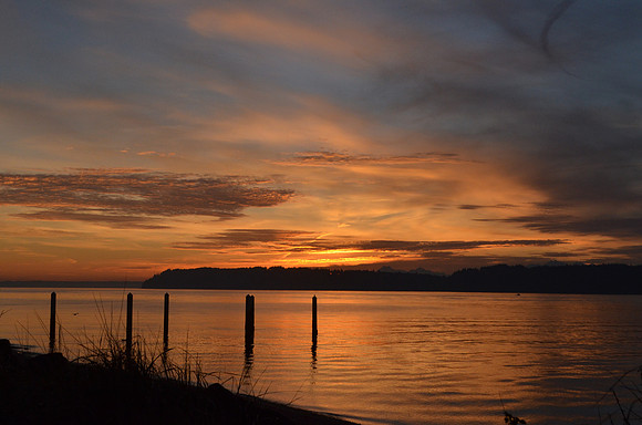 Sunset Mukilteo 2013