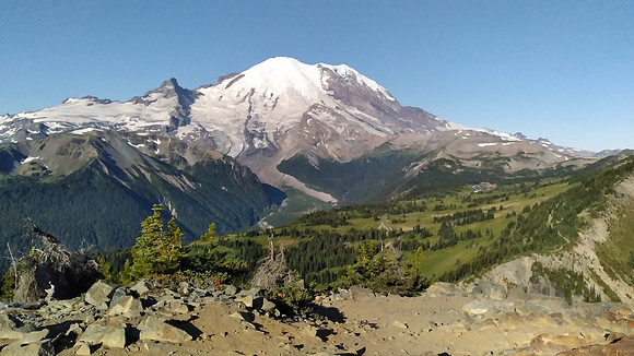 Yakima Park from Dege Peak