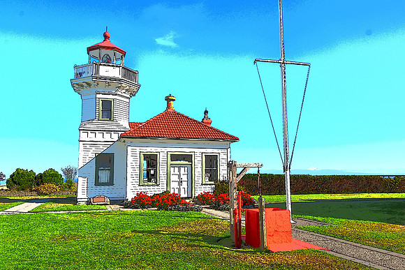 Mukilteo - Photo Sketch 4c