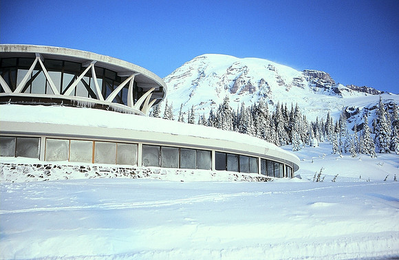 Old Visitor Center winter