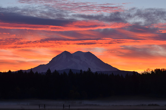 Sunrise  Mount Rainier